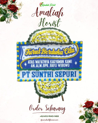 Papan Bunga Duka di Taniwel